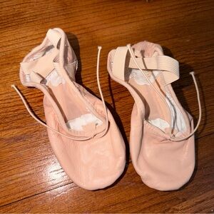Bloch Prolite II Ballet Shoes S0208L Pink Leather Ladies 2.5 C New Split Sole